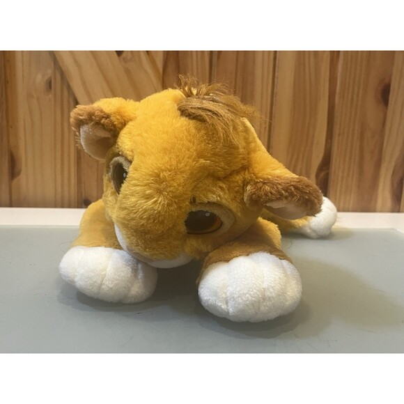 Authentic Mattel Disney Vintage 1993 The Lion King Floppy Simba Plush Toy HTF - Picture 2 of 7